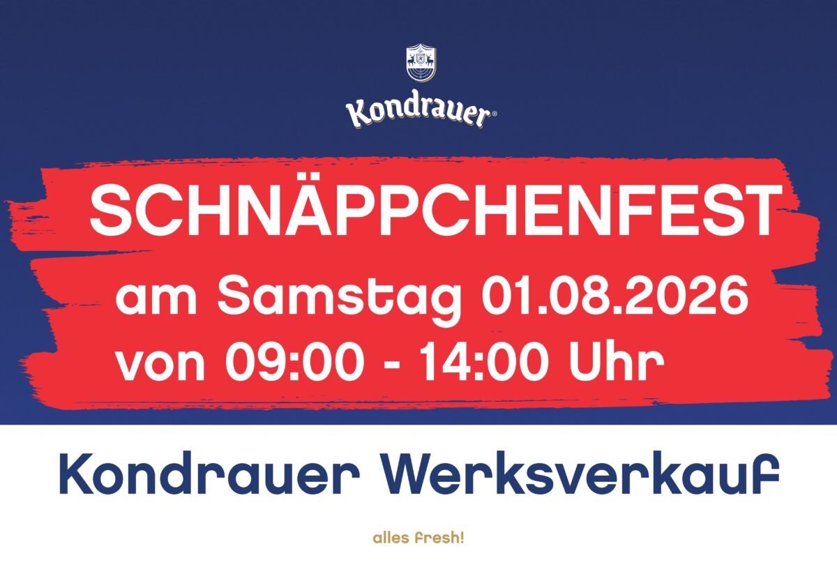 Kondrauer Schnäppchenfest lockt mit Rabatten in Waldsassen