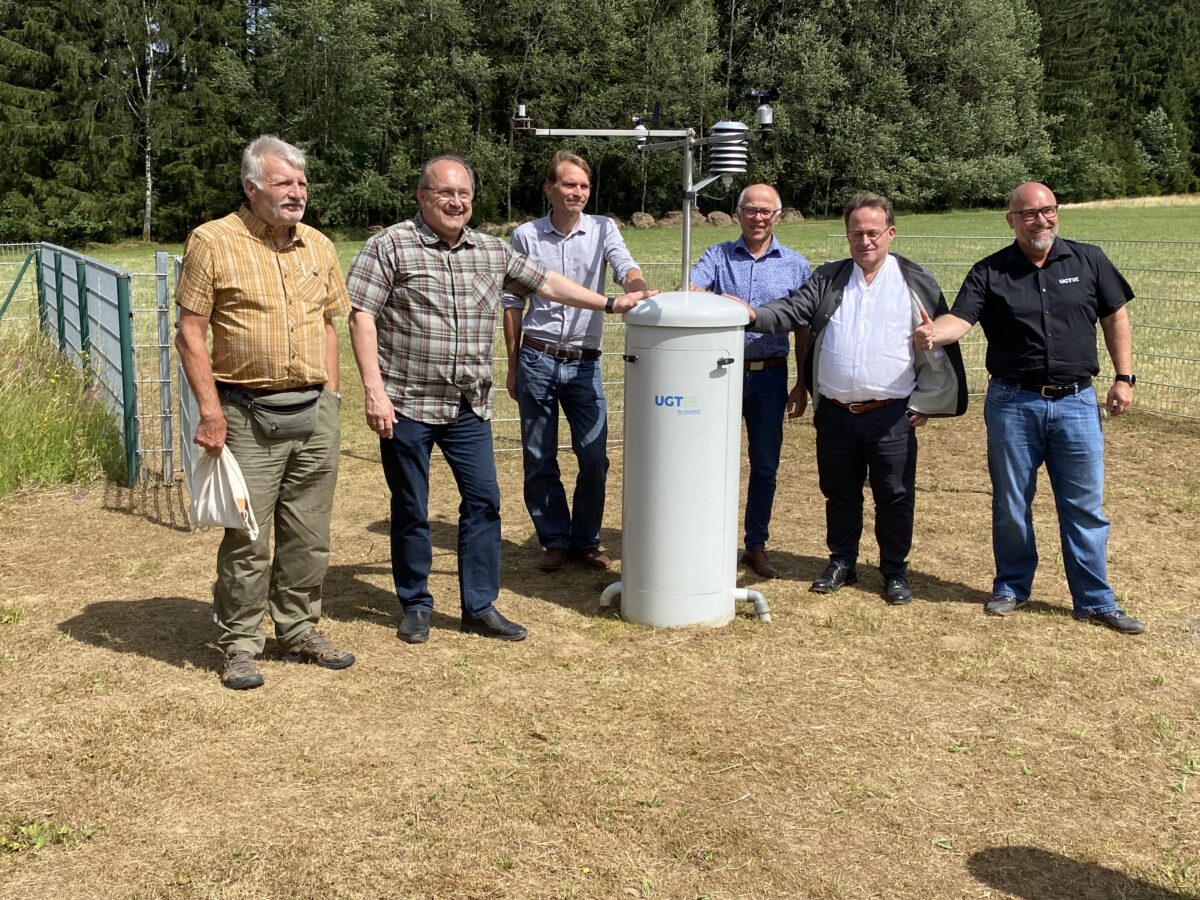 Klimastation liefert Daten zur Sicherung der Wasserversorgung