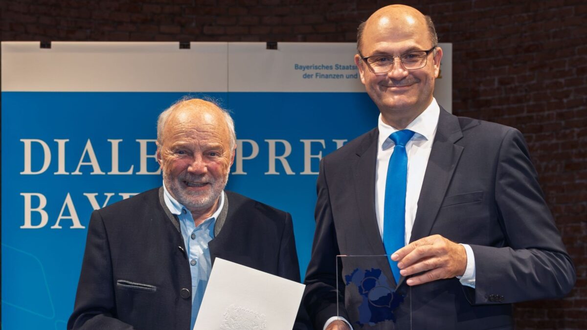 Dialektpreis Bayern 2026 – Dialekt ist Ausdruck kultureller Vielfalt