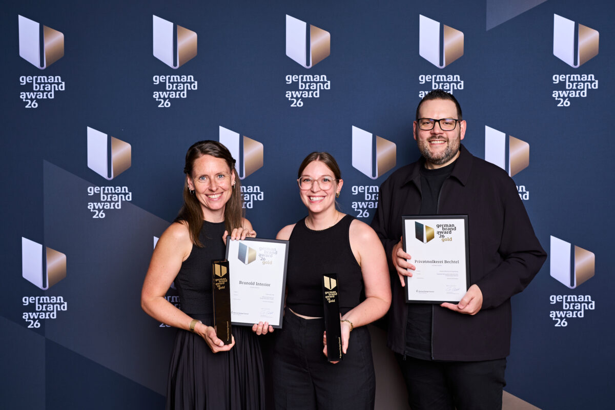 "schmid und kreative" gewinnt dreifach beim German Brand Award 2026 und erhält Best of Best-Auszeichnung