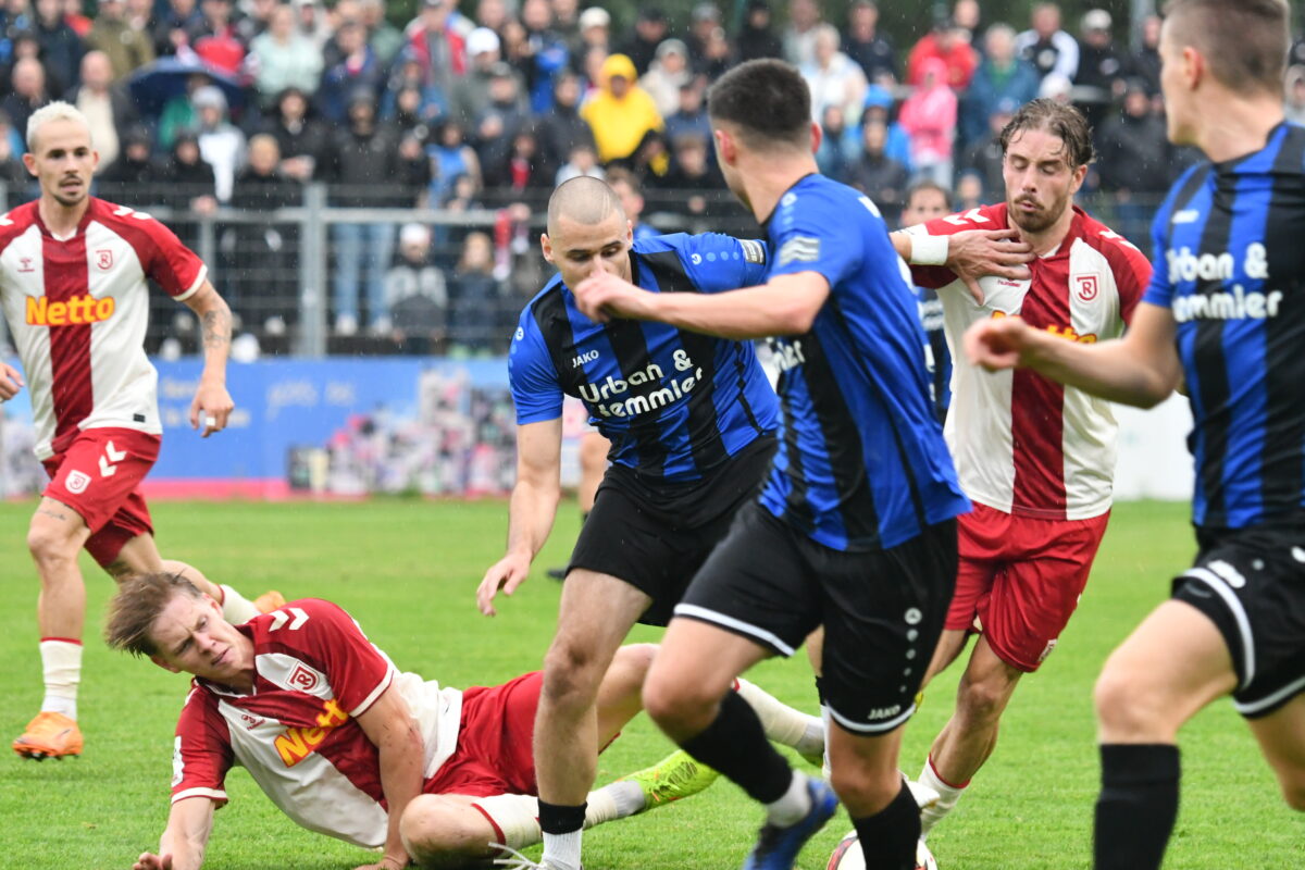 SpVgg SV Weiden liefert Jahn Regensburg einen großen Pokalfight