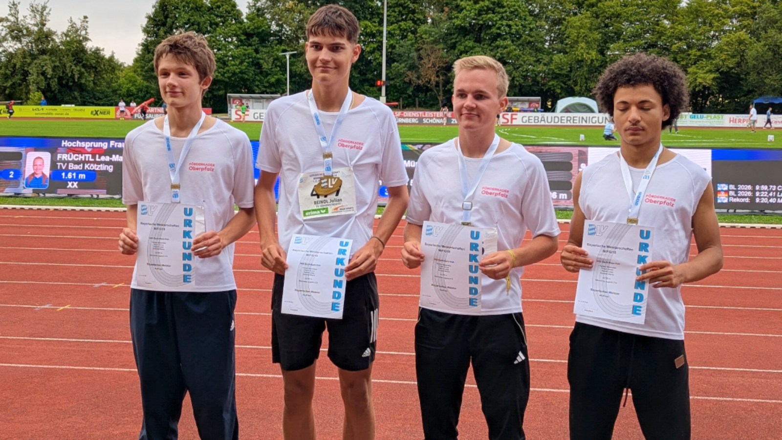 Startgemeinschaft aus Vohenstrauß holt bayerischen Meistertitel in Hof