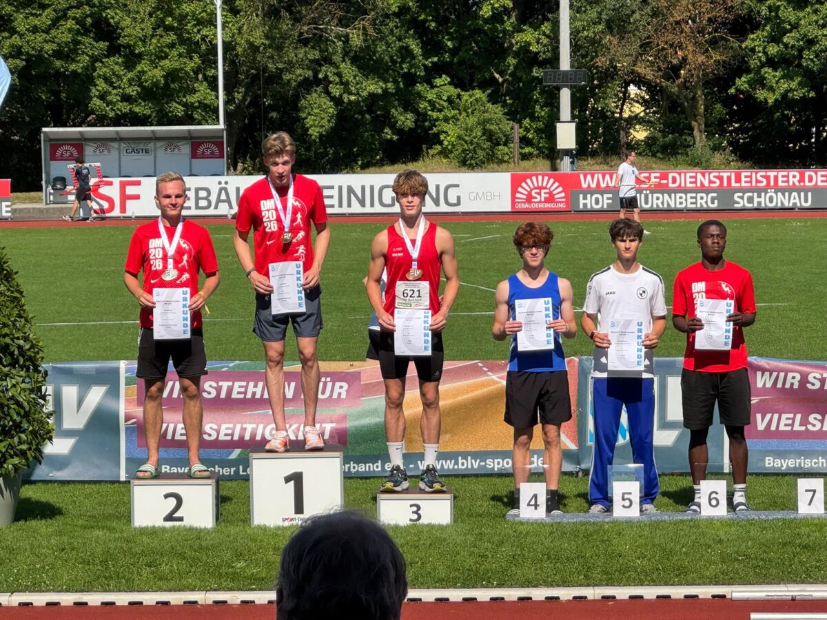 Kemnather Sprintduo glänzt bei Bayerischen Meisterschaften in Hof
