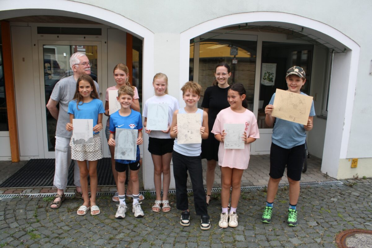Zeichenkurs im Musikeum fördert Mut zum eigenen Stil in Kemnath