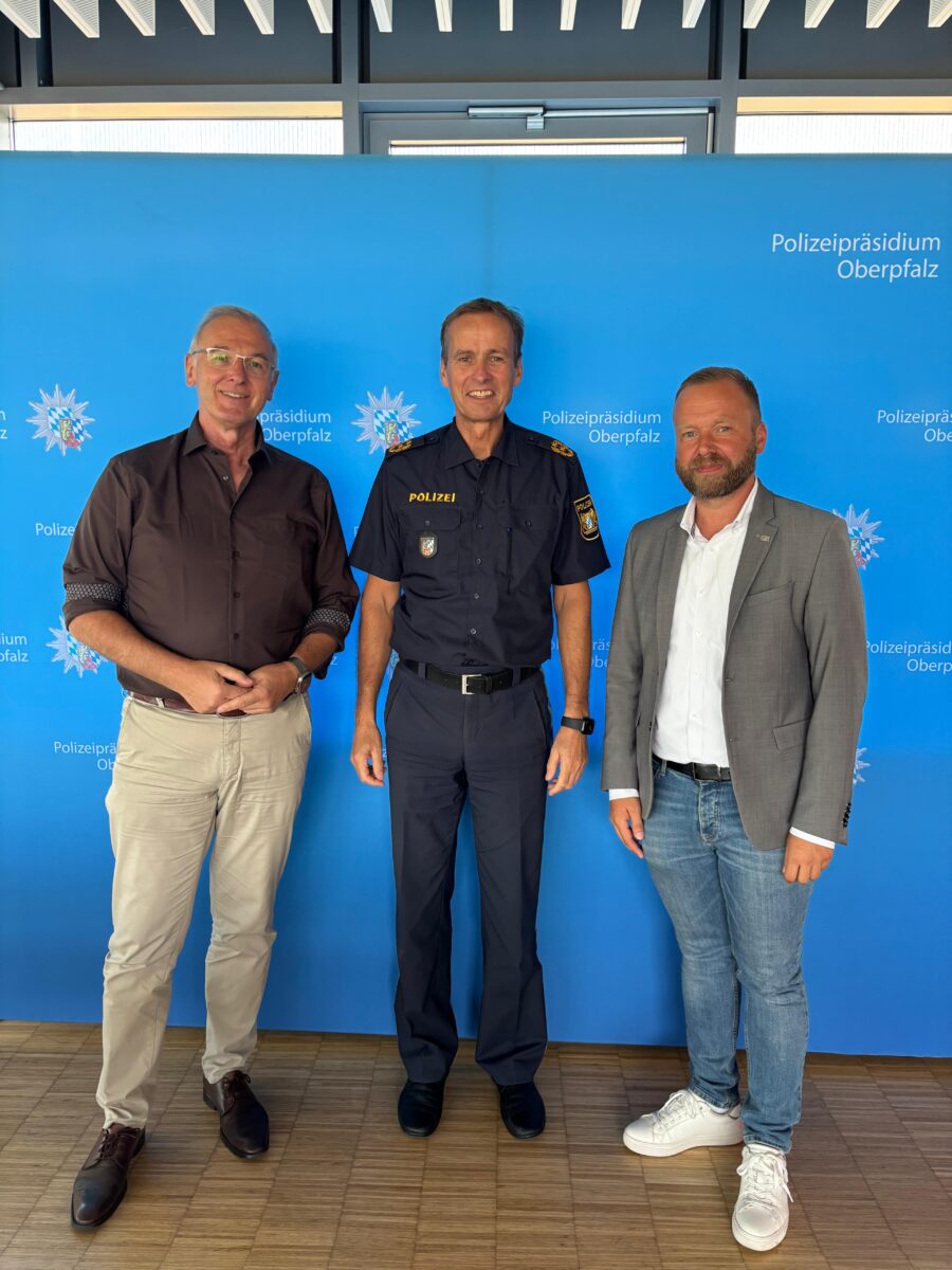 Freie Wähler treffen Polizeipräsident Robert Fuchs