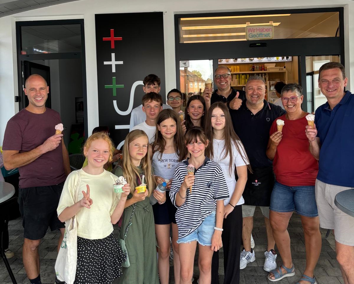 200 Kugeln Eis für die Schüler