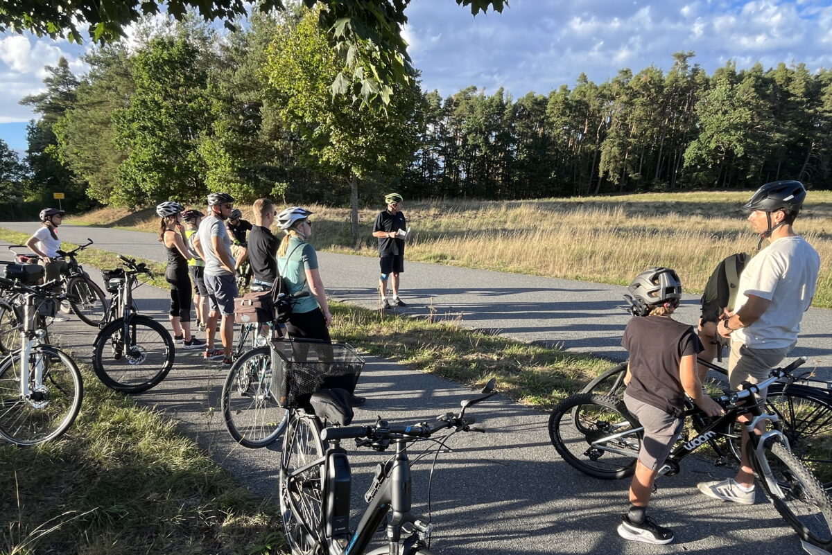 Viele Informationen bei der Radtour der CSU