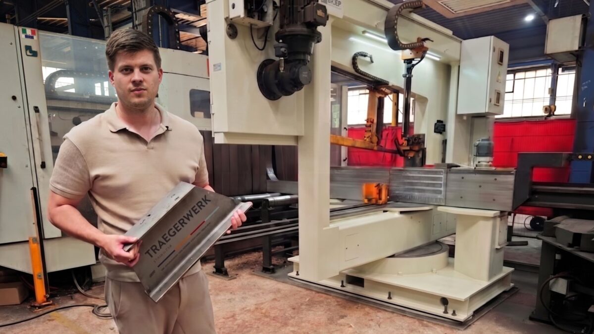 Stahlträger auf Maß bestellen wie ein Paket: Traegerwerk Weiden verkürzt den Weg zum fertigen Bauteil