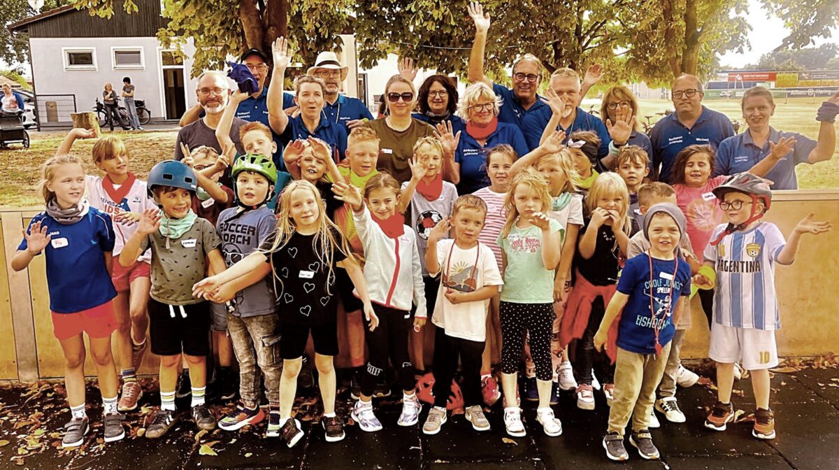 Begeisterte 22 Kinder meistern Radlolympiade in Schirmitz