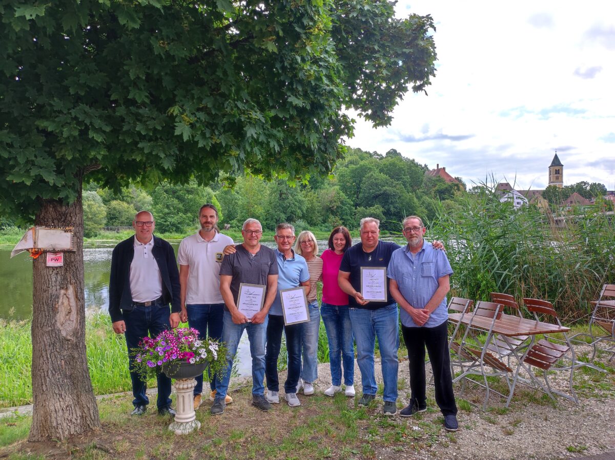 Ehrung langjähriger Urlauber in Burglengenfeld