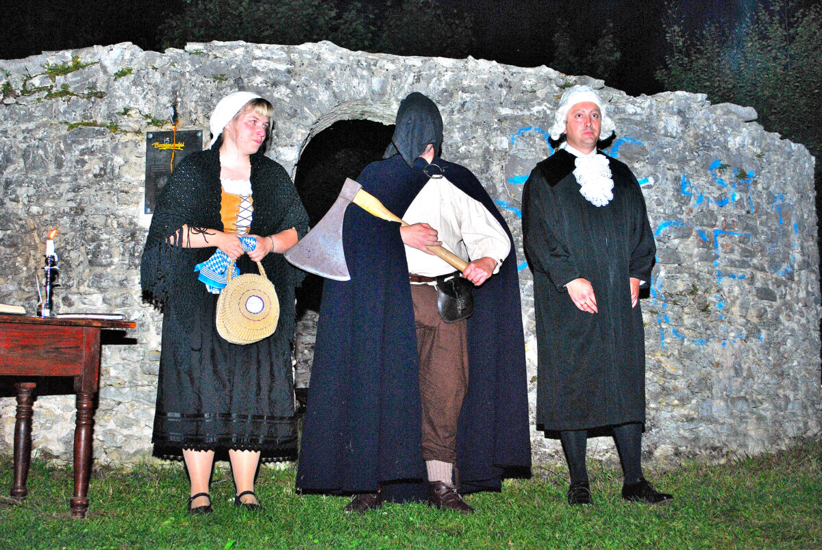 Freilichtspiel Galgenberg - Richtstätte im Mittelalter