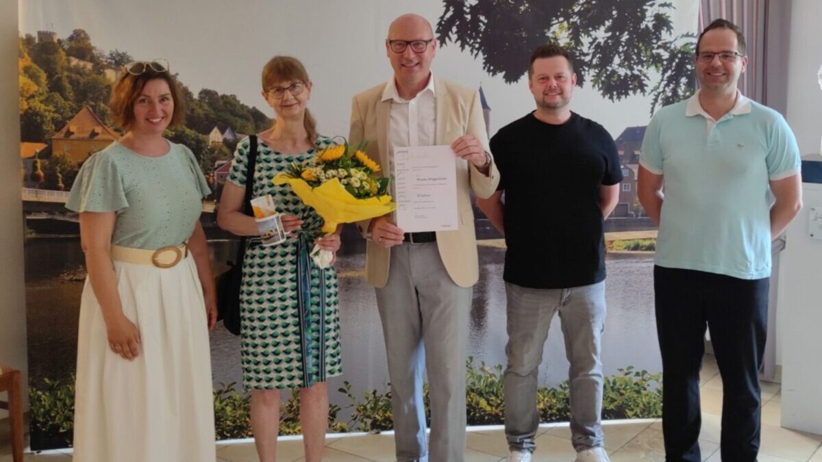 Jubiläum in Burglengenfeld: Monika Muggenthaler, 35 Jahre im öffentlichen Dienst