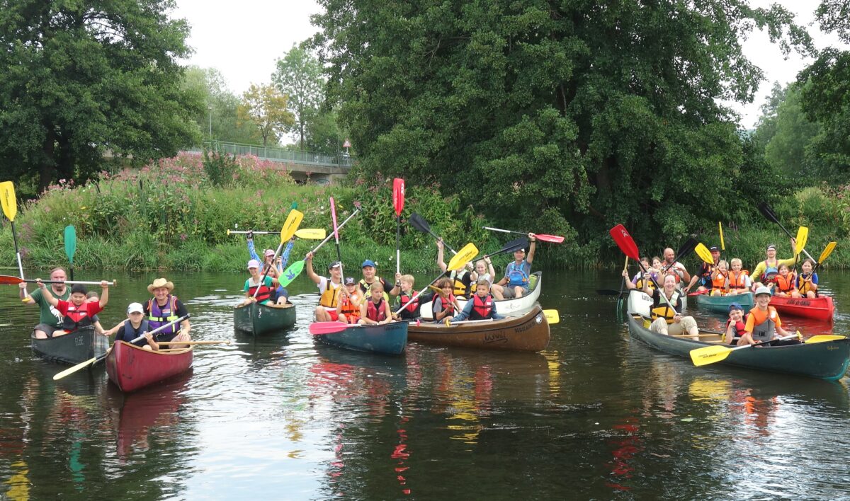 Kanu-Tag eröffnet Ferienprogramm in Weiden