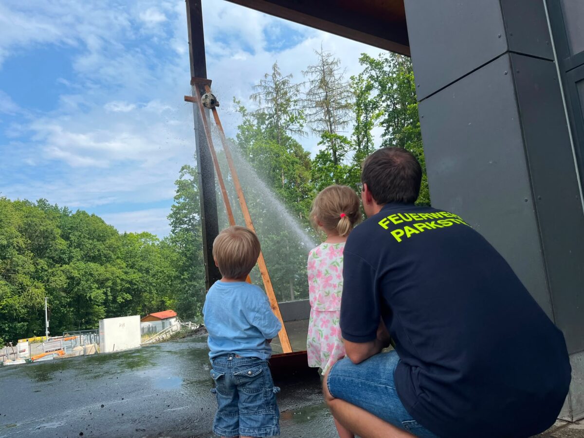 Kinderferienprogramm begeistert bei der Feuerwehr in Parkstein