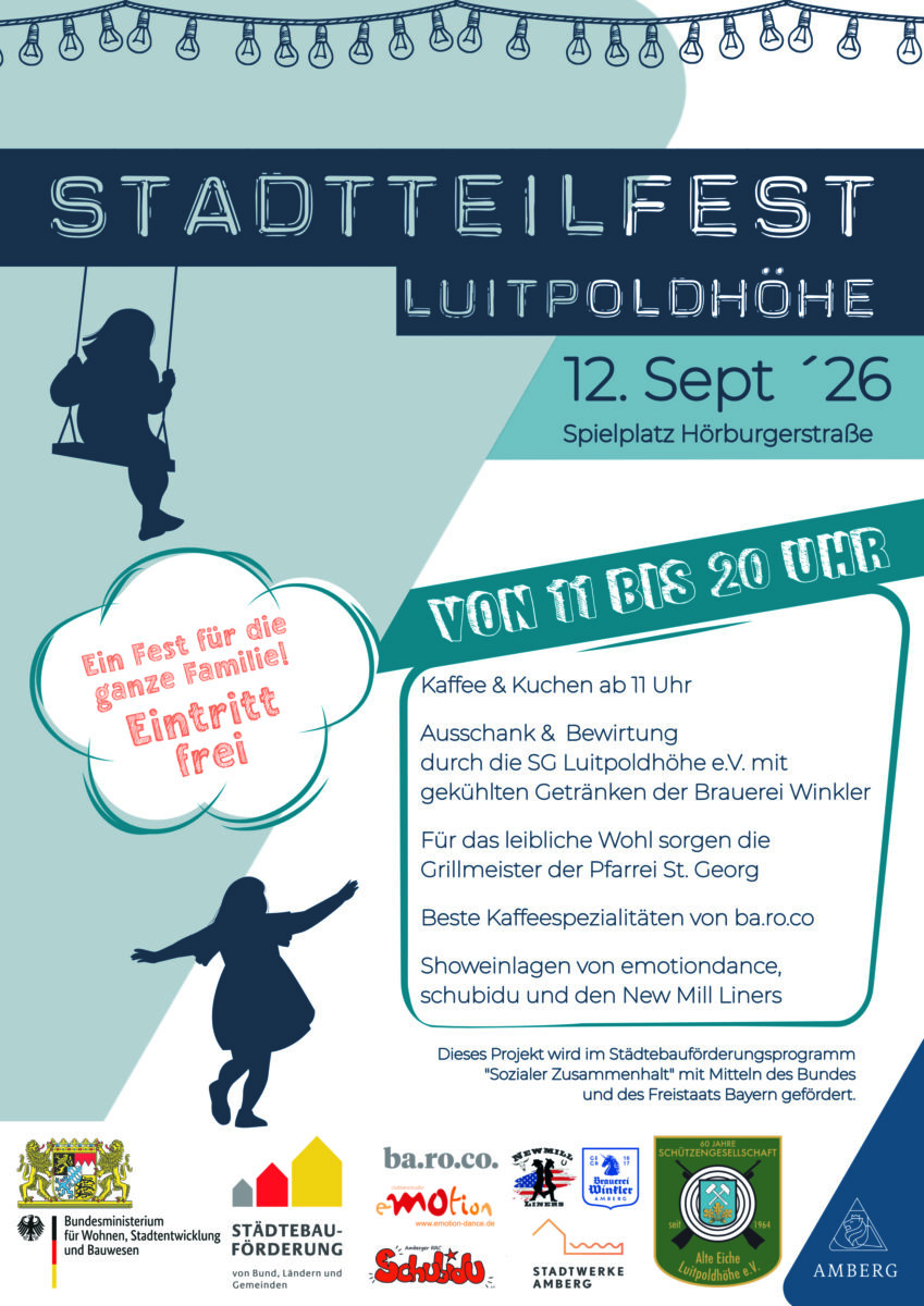 Kurz notiert: Amberg - Stadtteilfest Luitpoldhöhe