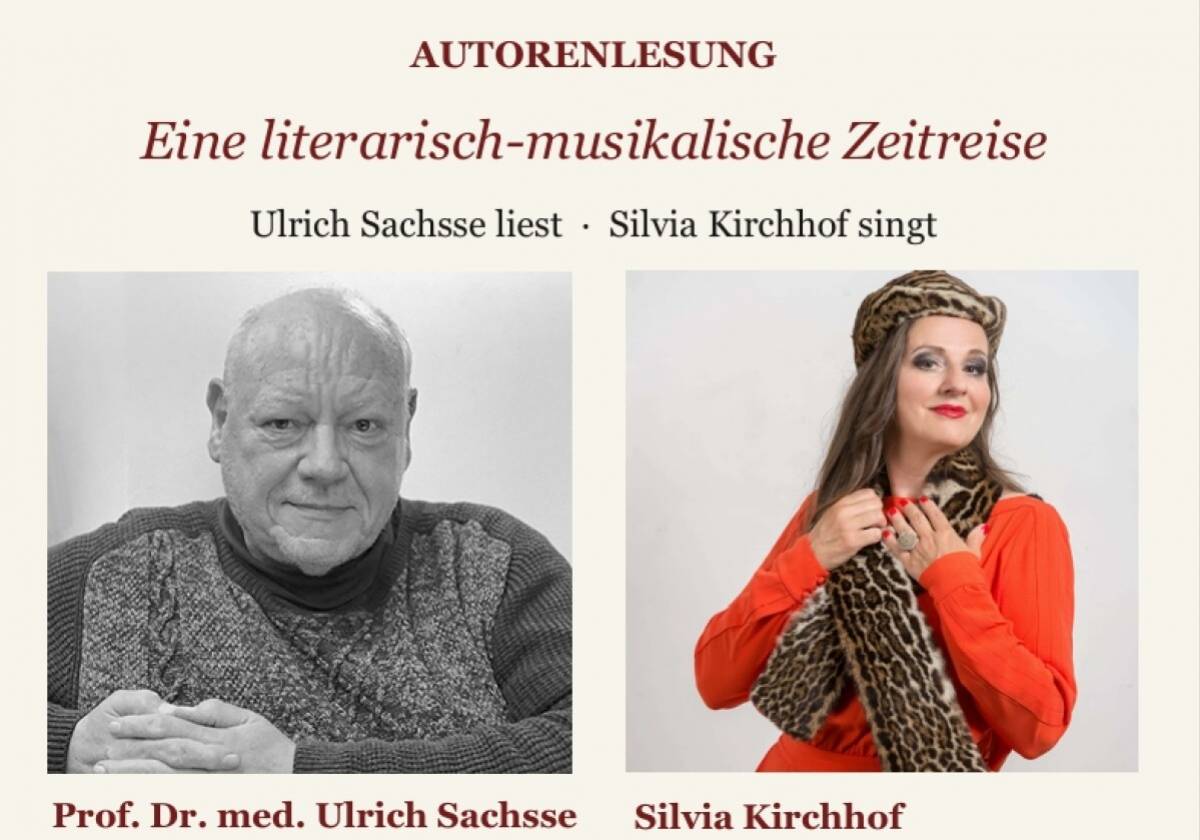 Lesung Ulrich Sachsse &amp; Chansons Silvia Kirchhof in Regensburg