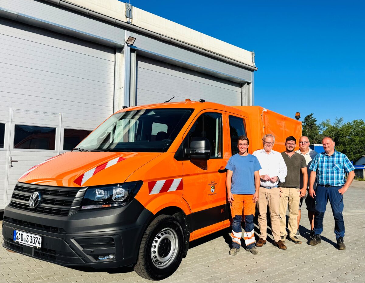 Neuer VW Crafter für den Bauhof Schwandorf