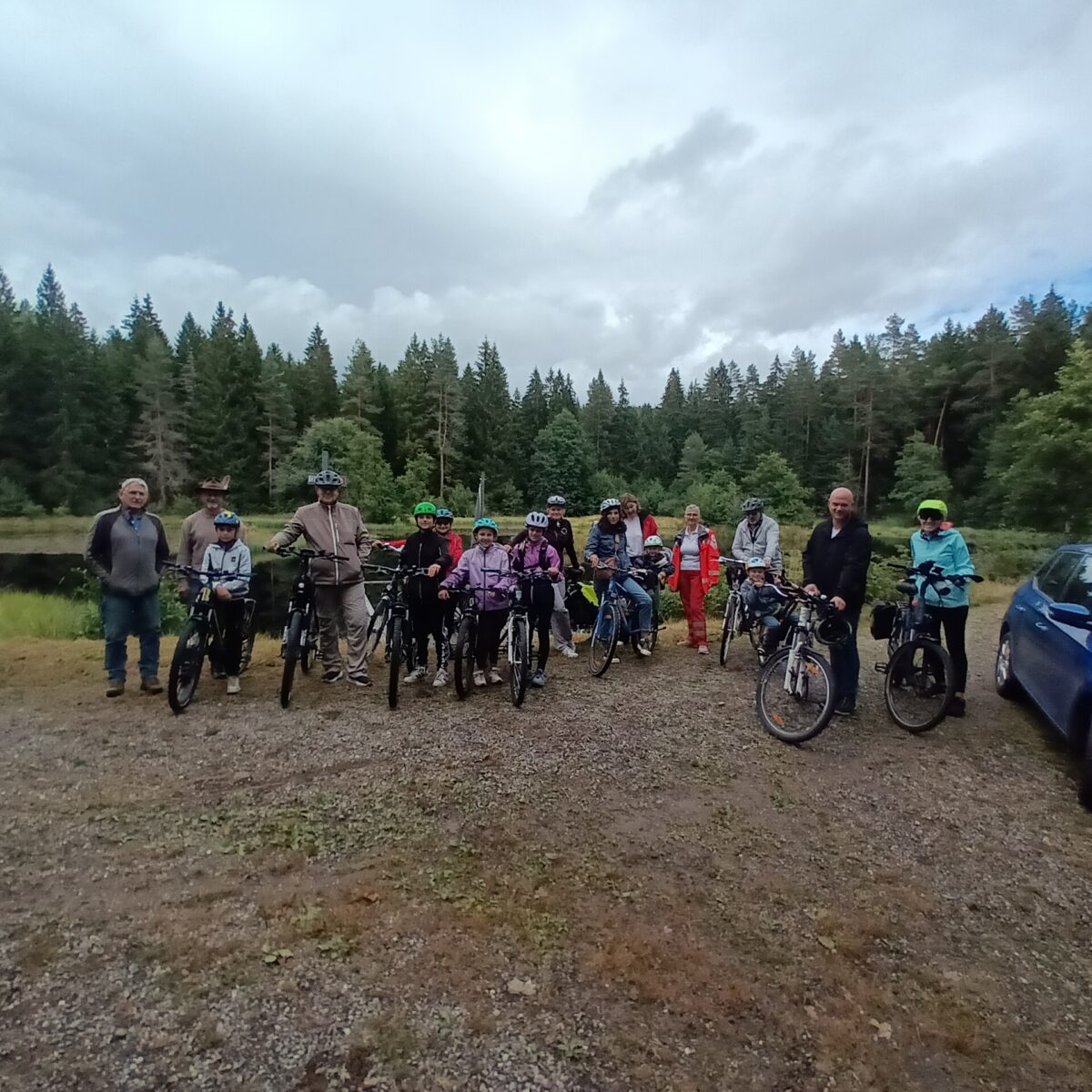 OWV-Ferienaktion mit Floßfahrt und Radtour in Georgenberg