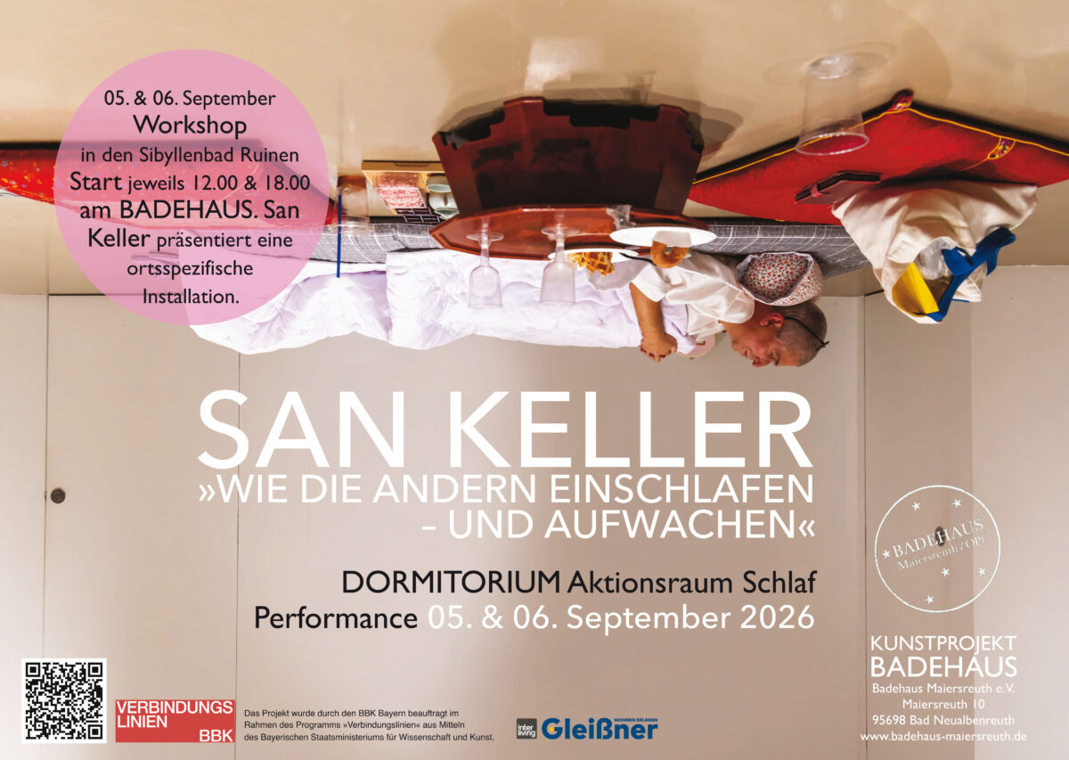 Schlafen als kulturelle Spurensuche - Wanderung mit Schlafkünstler San Keller
