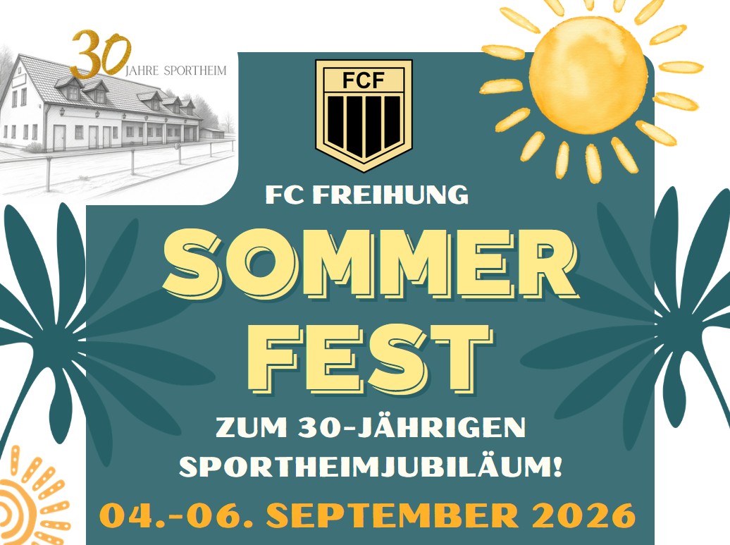 Sommerfest zum 30-jährigen Sportheimjubiläum