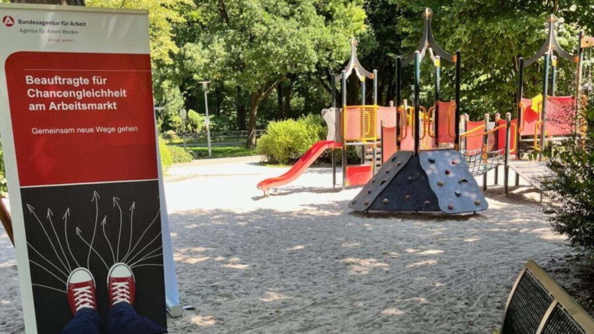 Spielplatzberatung in Weiden unterstützt Eltern beim Wiedereinstieg