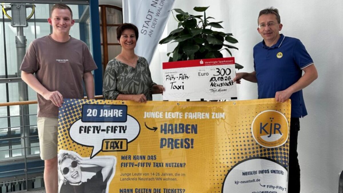 Stadt fördert Fifty-Fifty-Taxi in Neustadt mit 300 Euro