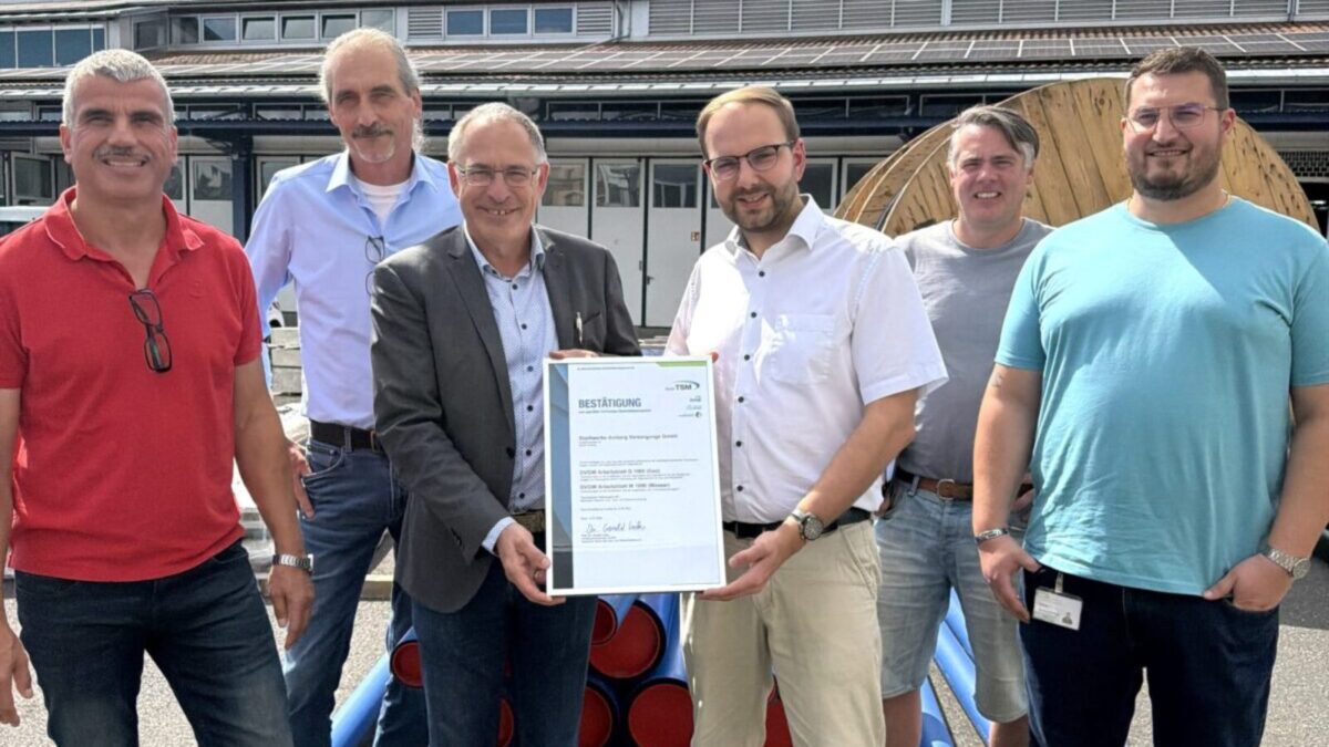 Stadtwerke bestehen erneut TSM-Prüfung in Amberg