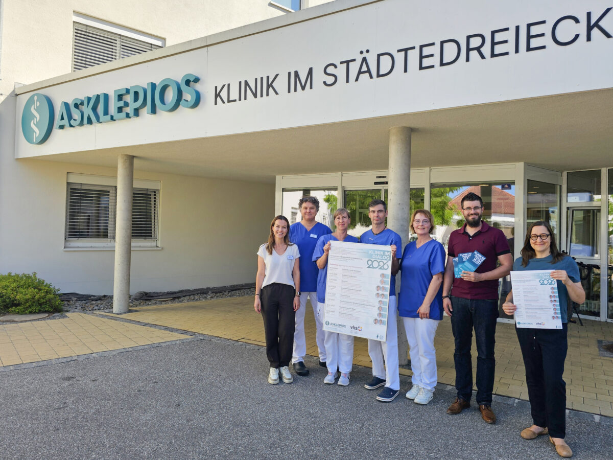 Vortragsreihe „Klinik im Dialog“ mit acht Terminen im Städtedreieck
