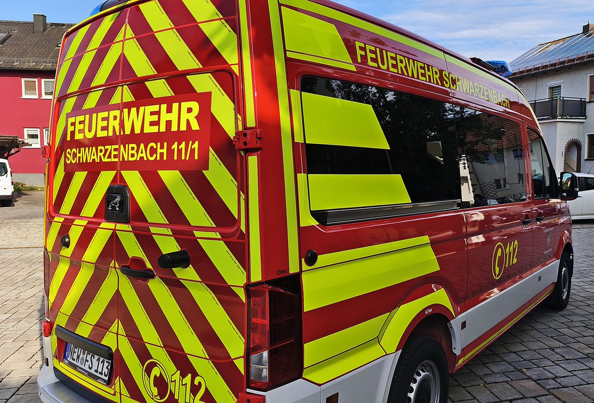Die Feuerwehr Schwarzenbach hat ein neues Einsatzfahrzeug