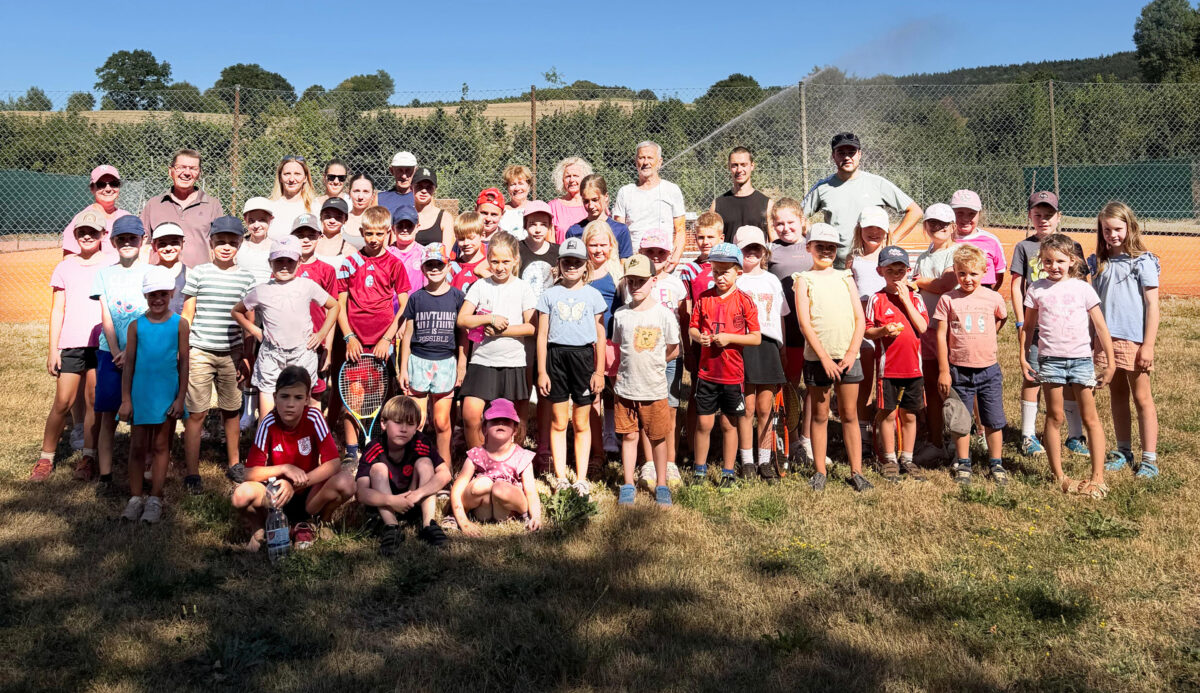 Ferienprogramm des TC Waldthurn ein voller Erfolg