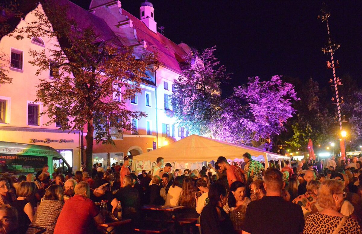 Starker Besucherandrang beim Altstadtfest in Vohenstrauß