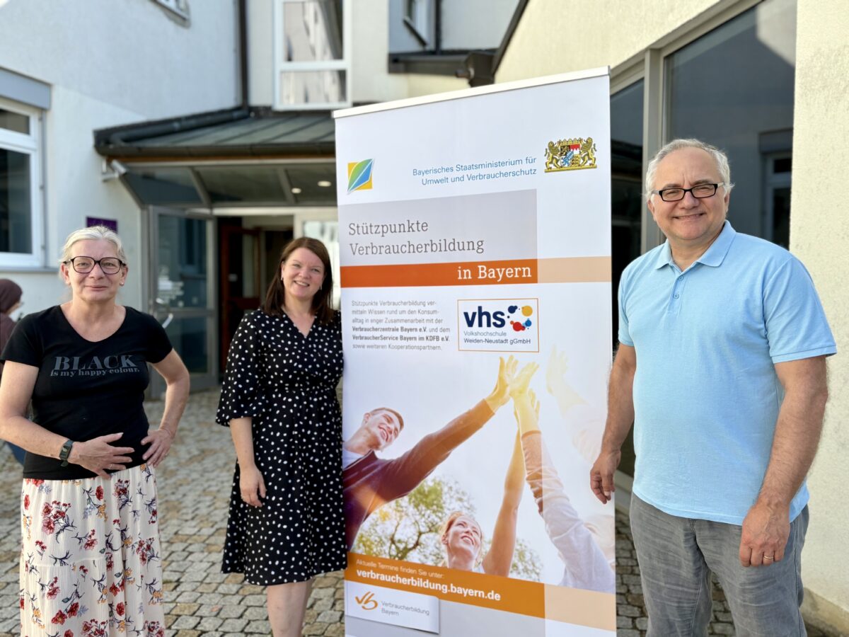 vhs Weiden-Neustadt ist seit zehn Jahren Stützpunkt Verbraucherbildung: Wissen, das im Alltag weiterhilft