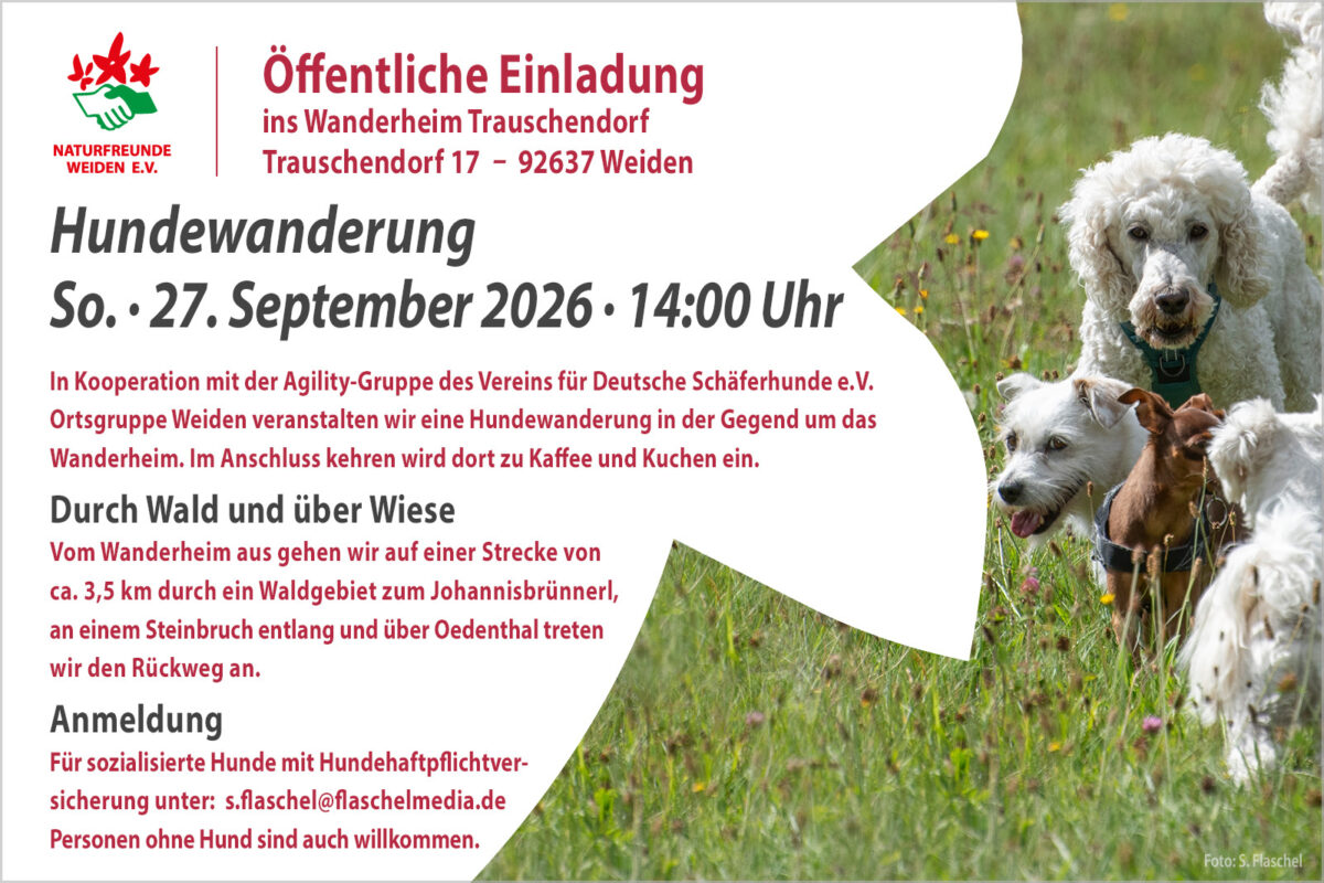 Hunderwanderung der Naturfreunde