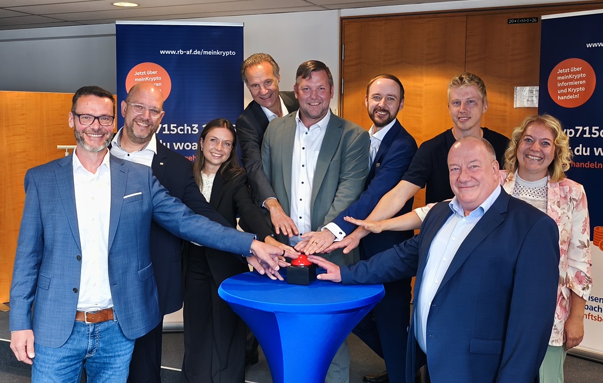 Digitale Pionierarbeit: Raiffeisenbank Auerbach-Freihung startet Krypto-Handel