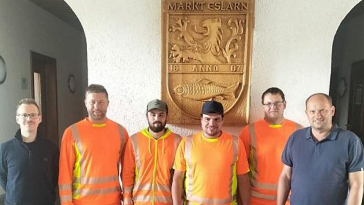 Neues Führungsteam für Bauhof in Eslarn