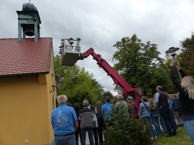Glocke der Wolfgangskapelle in Wittschau erklingt wieder