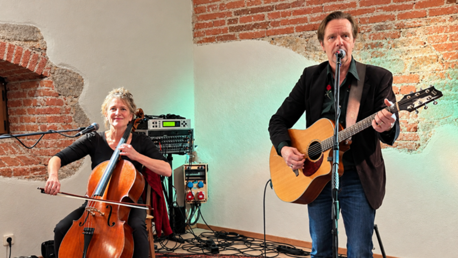 Golda Heart und Roy Wilde begeistern in Bärnau
