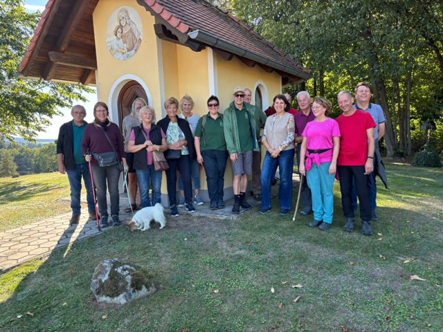 Herbstliche OWV-Wanderung bei Leuchtenberg