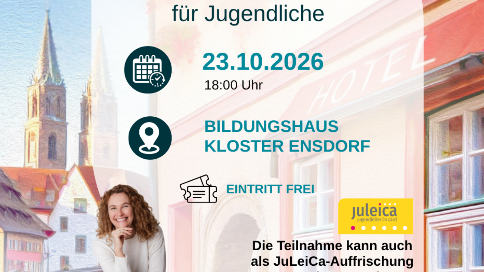 Eine Geschichte über Flucht, Mut und Zusammenhalt - Lesung mit Gerda Stauner zum Thema Demokratie