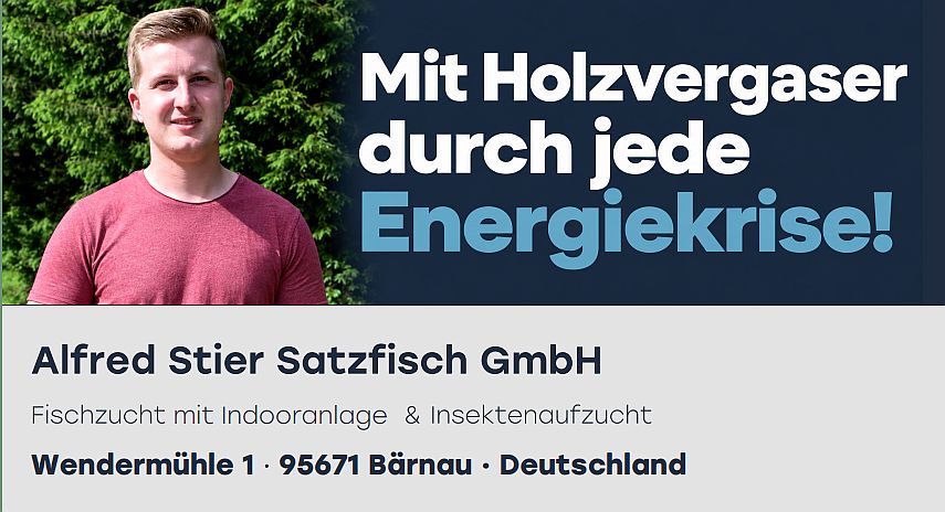 Energie aus Restholz macht Fischzucht in Bärnau autark