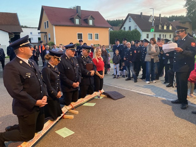 Patenschaft für 150 Jahre Feuerwehr in Lerau besiegelt
