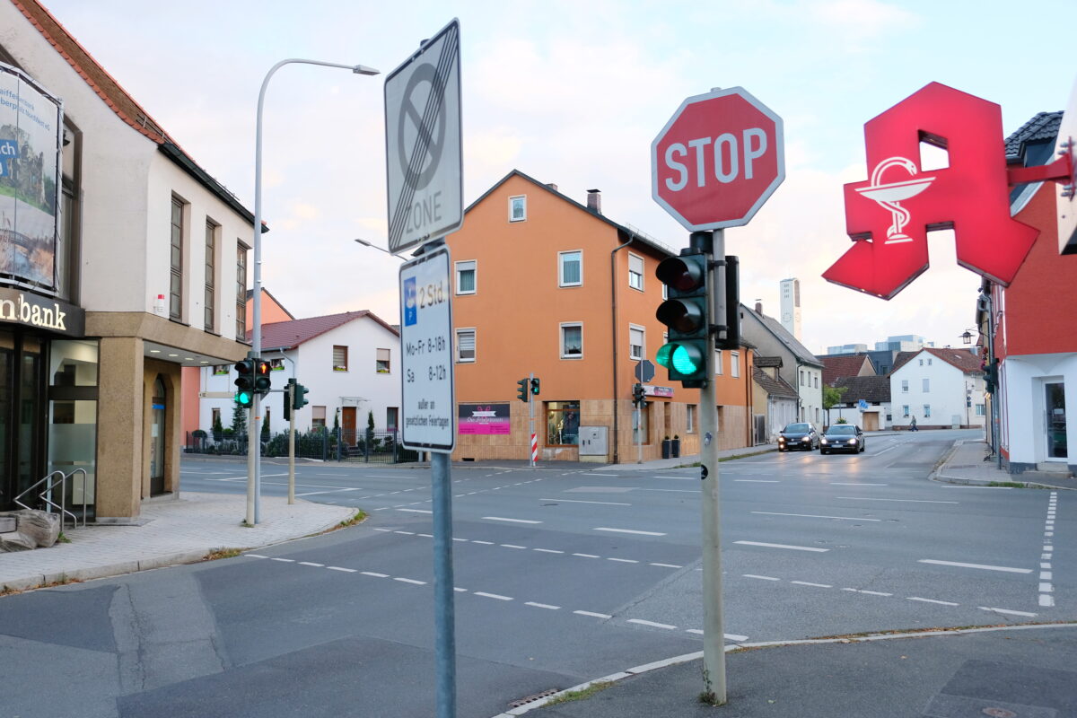 Vollsperrung an der Deyerling-Kreuzung wegen Ampelumbau