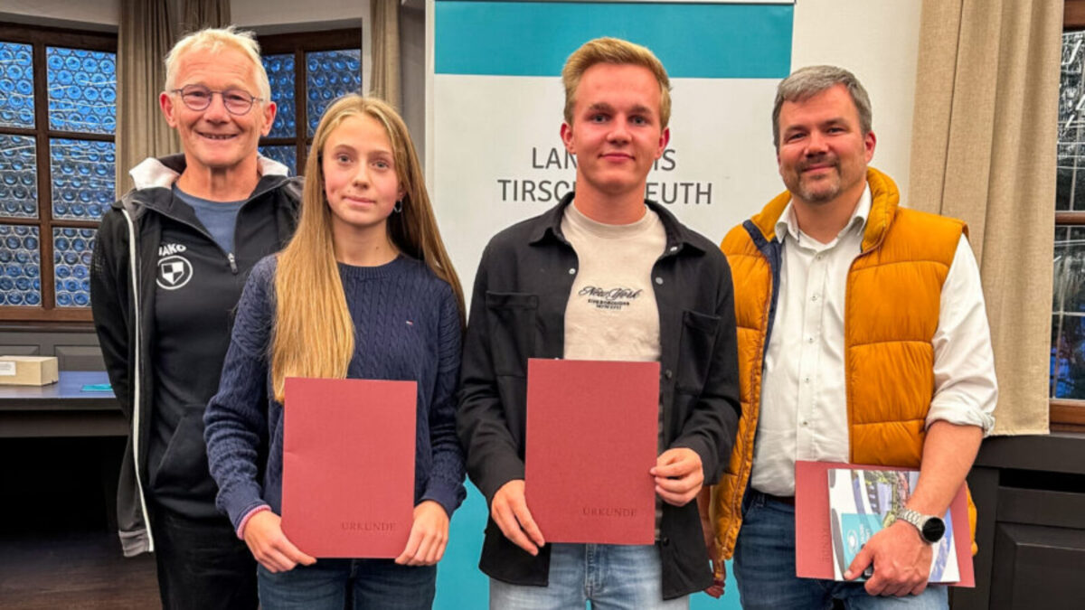Auszeichnungen für SVSW Kemnath bei Sportlerehrung des Landkreises Tirschenreuth