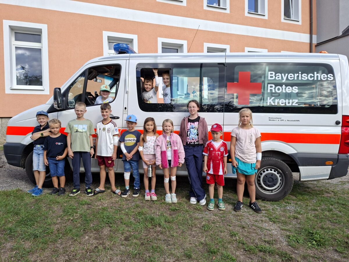 BRK-Ferienprogramm begeistert Kinder in Windischeschenbach