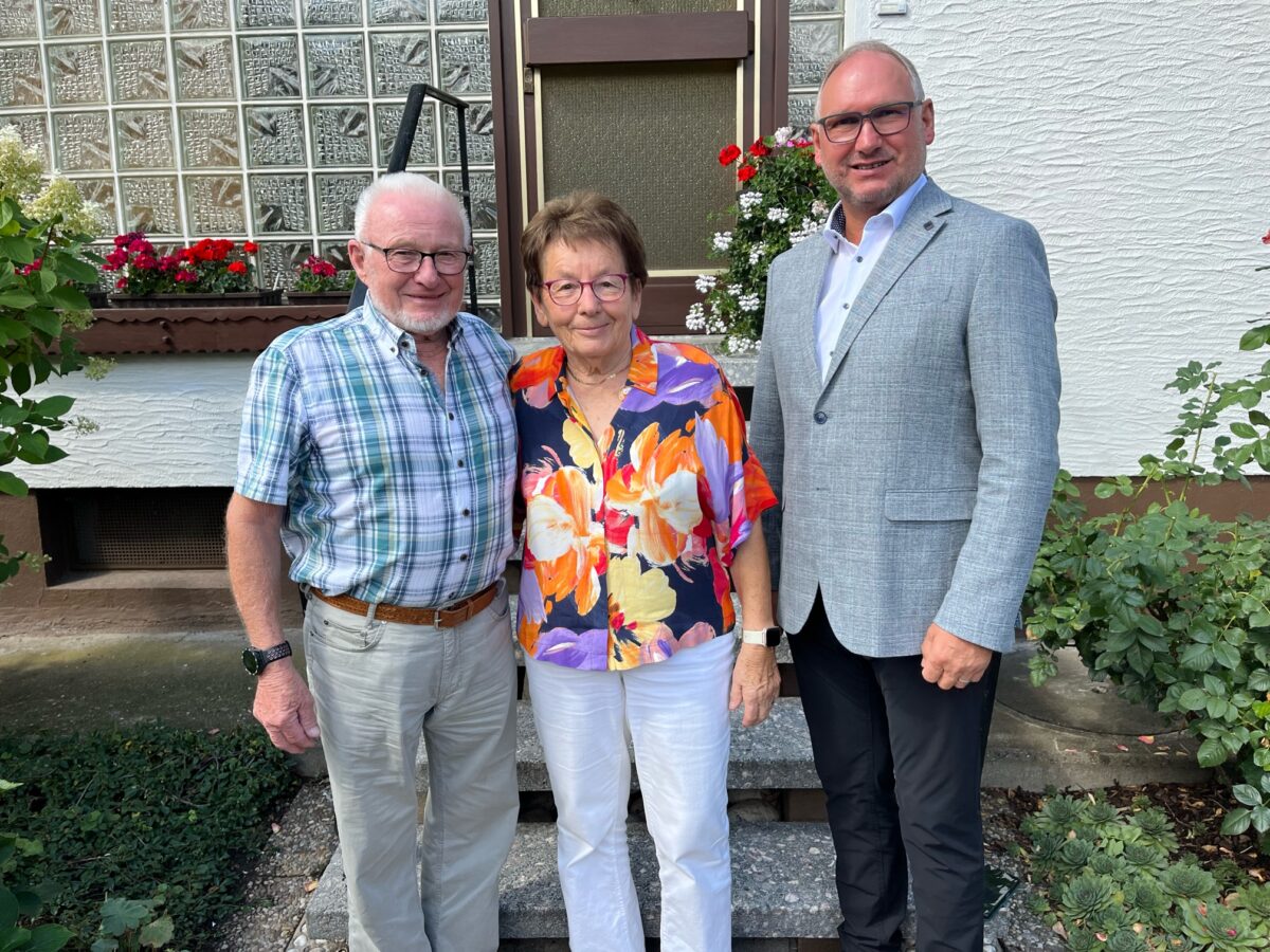 Inge und Manfred Lobitz feiern Eiserne Hochzeit