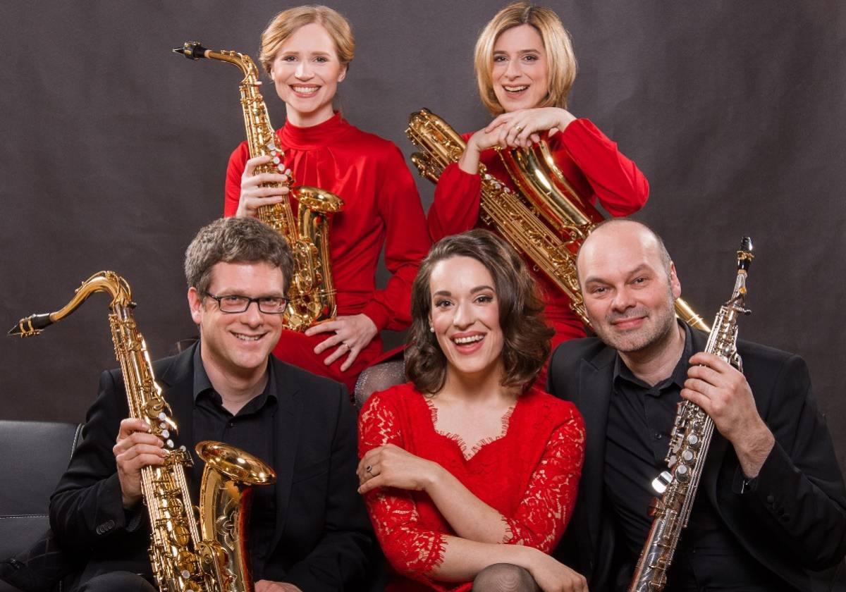 Erlebt Saxofourte: Ein musikalisches Naturereignis! in Cham.