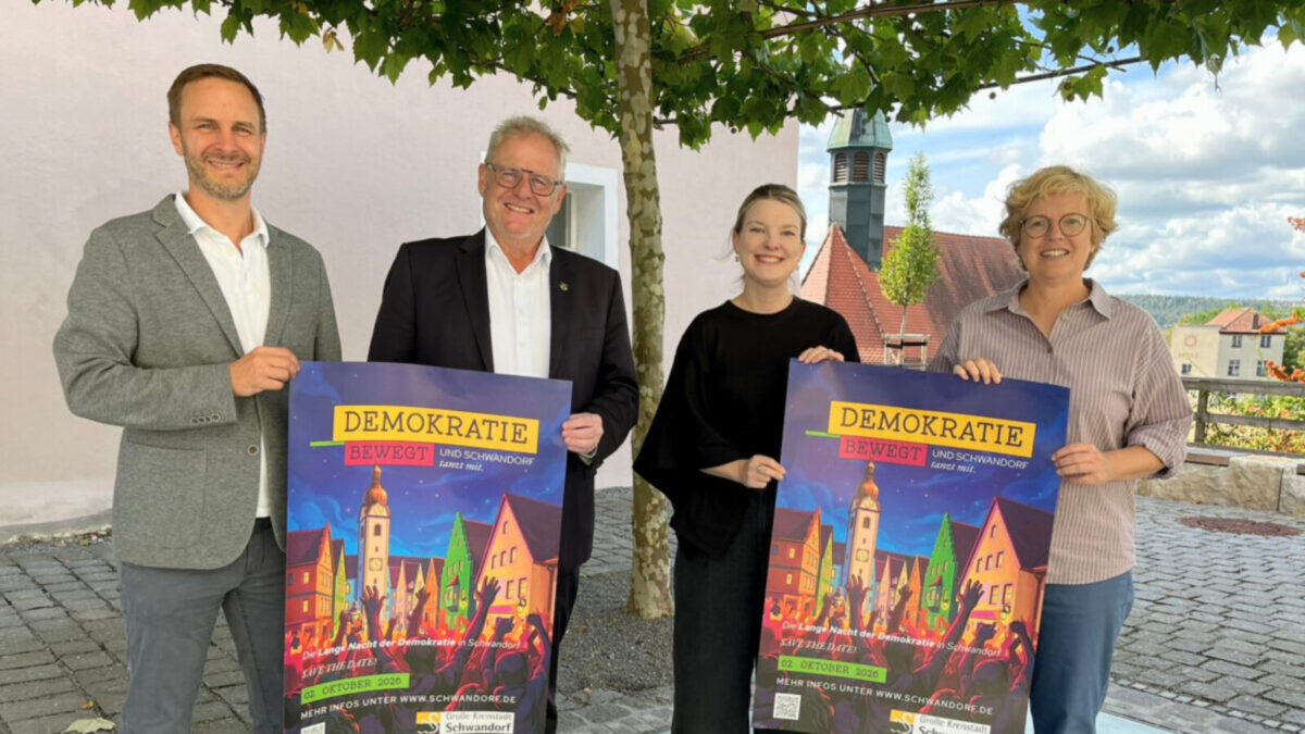 Erstmals "Lange Nacht der Demokratie" in Schwandorf