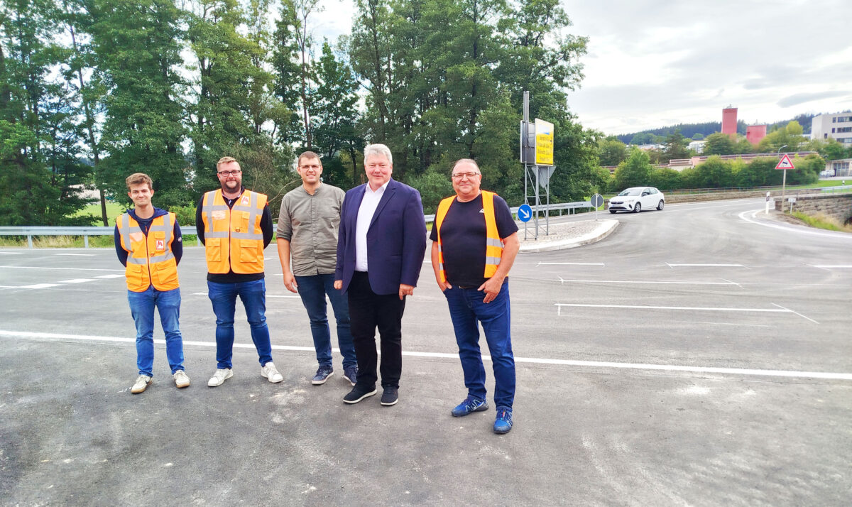 Freie Fahrt in Erbendorf auf der B 299