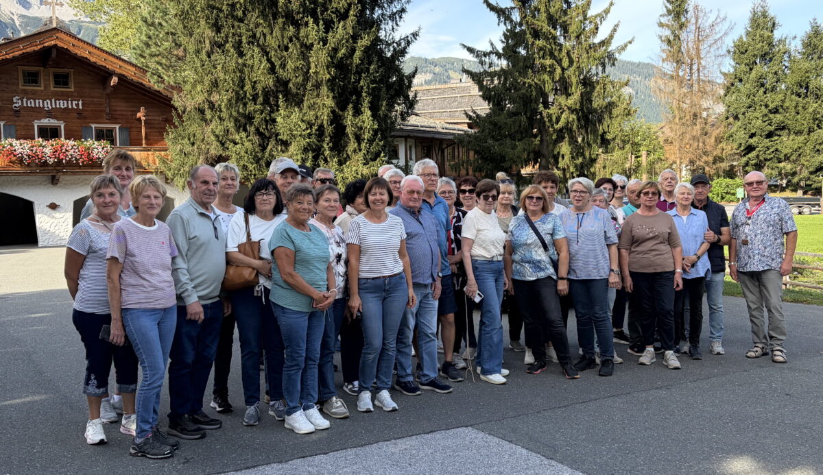 Gesellschaft Frohsinn aus Eschenbach hält Tirol die Treue