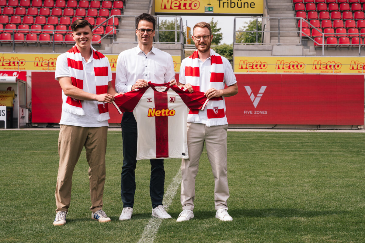 Jahn Regensburg und Five Zones verlängern Kooperation um zwei Spielzeiten